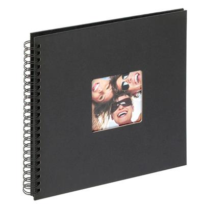 album photos fun noir à spirale traditionnel pour 200 photos 10x15