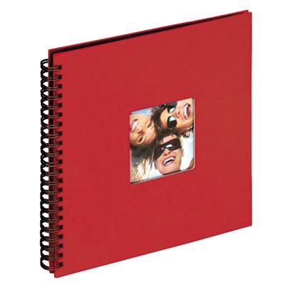 album photos fun rouge à spirale traditionnel pour 200 photos 10x15