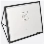 cadre photo en verre à poser avec contour noir