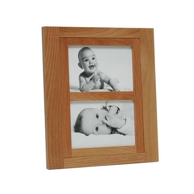 cadre photo en bois pour 2 10x15