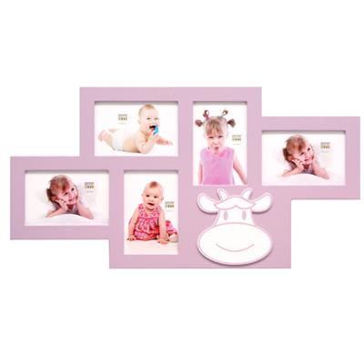 cadre photo enfant multivues pour 5 photos 10x15
